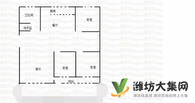 東風街西園小學近多層3樓135平H戶型精裝修供暖出