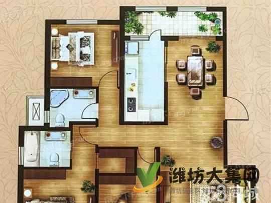 茂華愛琴海3室2廳2衛(含車位)